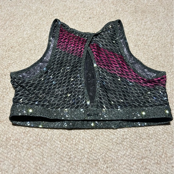 Peloton x WITH Girls Night Out Sports Bra Size Medium Biking Workout Athletic - Picture 5 of 7